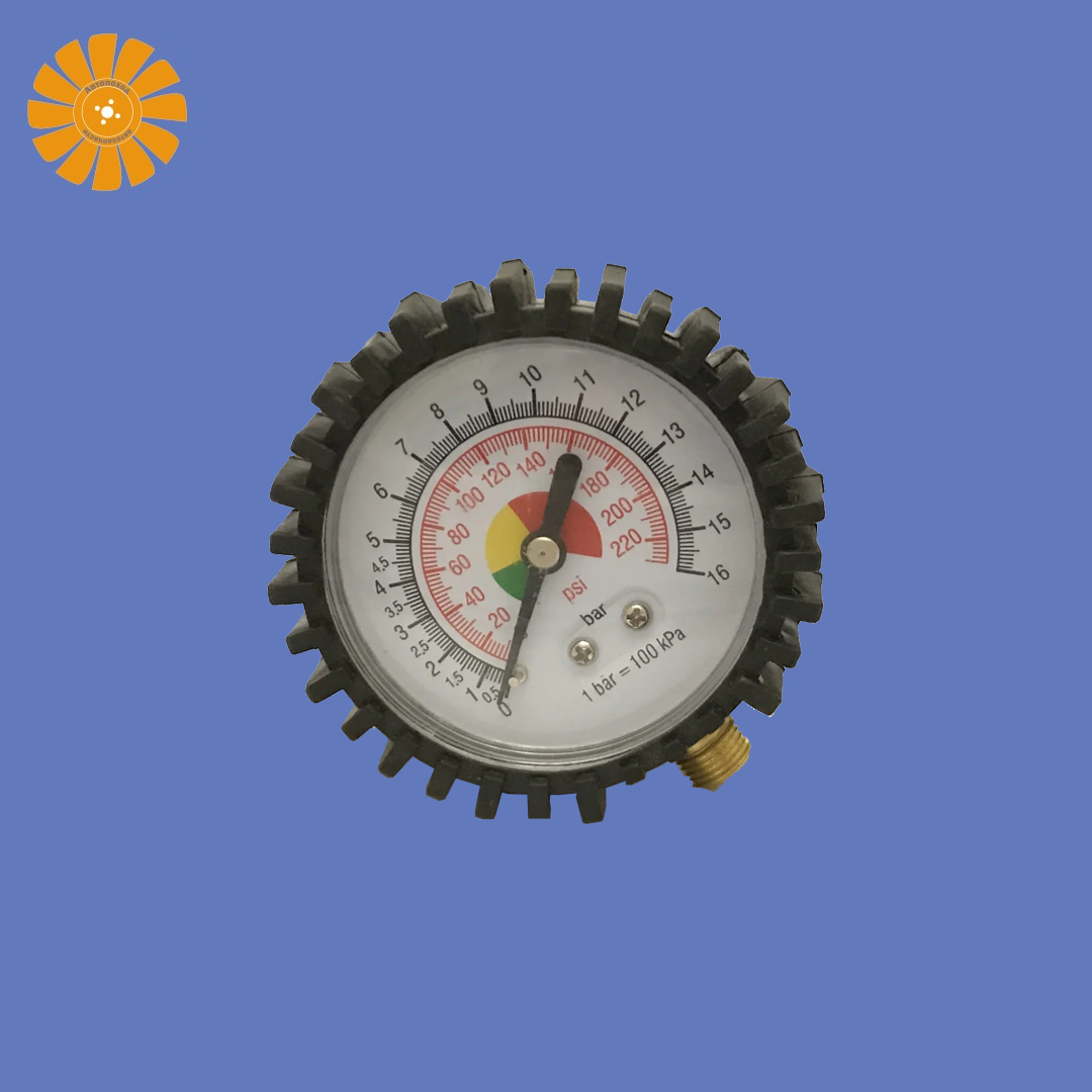 Манометр к пистолету для подкачки шин  D10 (16АТ)