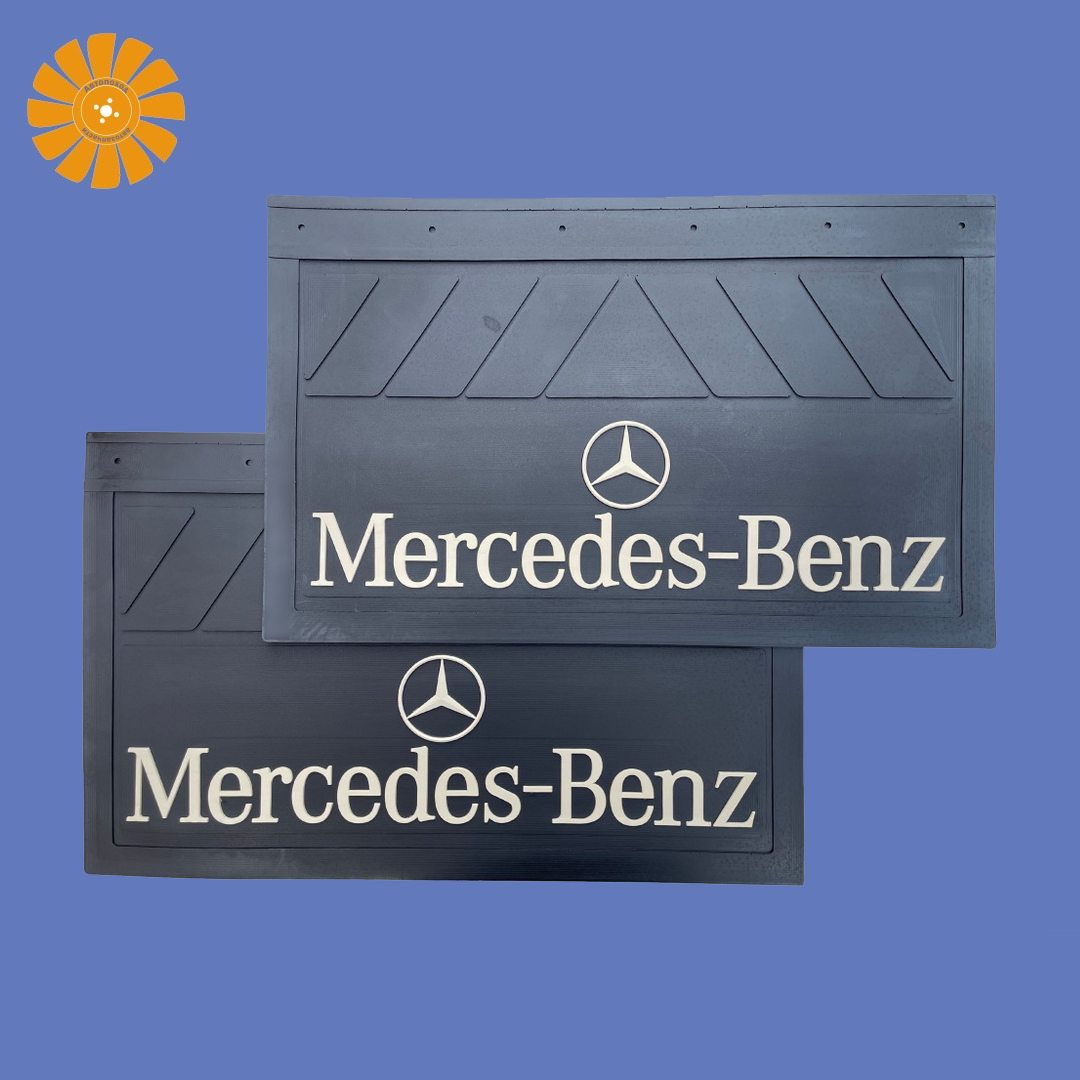 Брызговик 36х58см (MERSEDES BENZ) объемный знак-текст