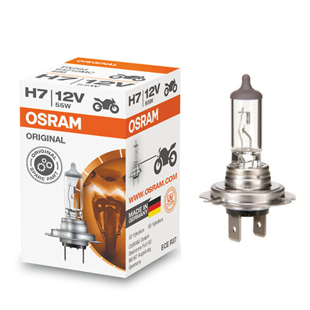 Автолампа 12*55, Н7, OSRAM, фарная, 64210