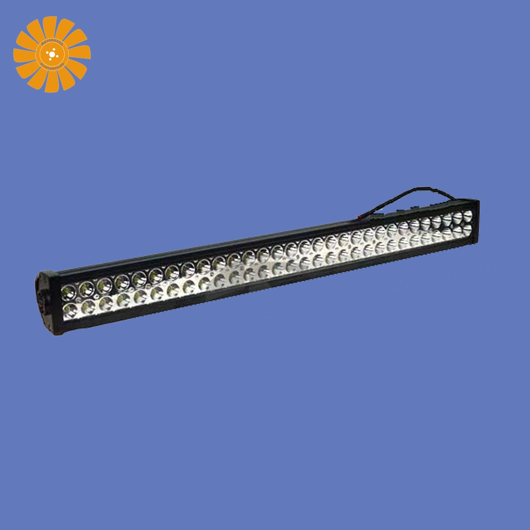 Фара светодиодная 2-х рядная  ЛЮСТРА 60 LED (EL-180W) 12/24V 180W направленного и дополнит. света(810х65х45)