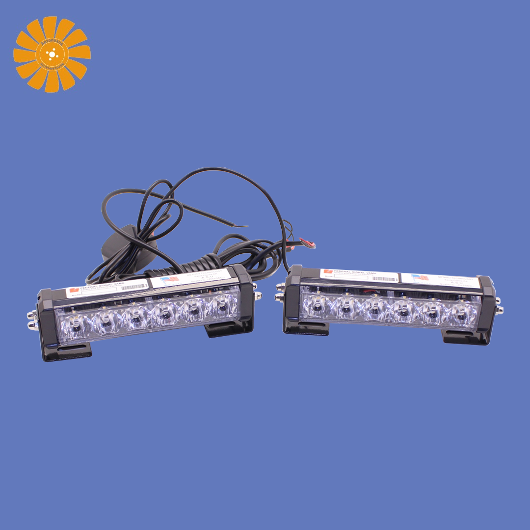 Маяк LED, 2шт, 12-24V По165мм,4354