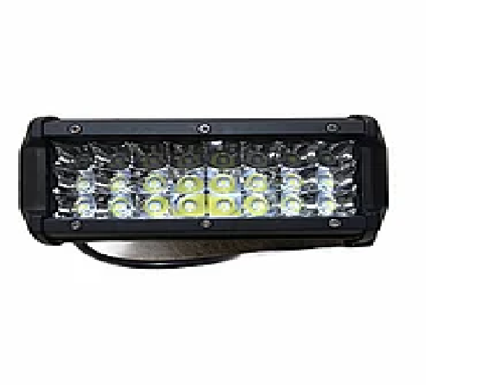 Фара светодиодная 2-х рядная универсальная 72W 24LED 10-30V(165х80х70)3488 направленного и доп. света