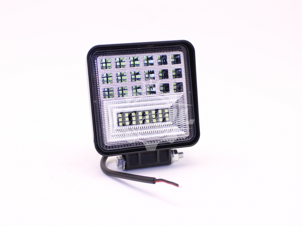 Фара п/т Led 42LED(3W) -126W (105х105х30,квадратная)4297