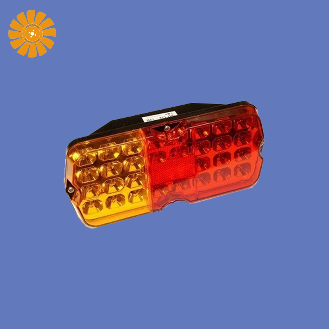 Фонарь задний LED 12V, л/п с кабелем (УАЗ, 230х110х70мм, 32LED, 6,4W.ФП-132,18890,ФП-132