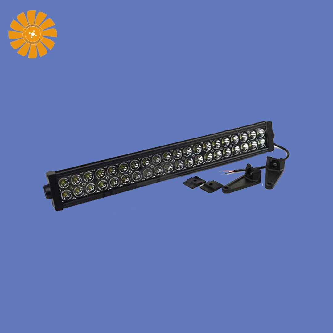 Фара светодиодная 2-х рядная ЛЮСТРА 40 LED (EL-120W) 12/24V 120W  направленного и дополнительного света,(555х65х50) 4969